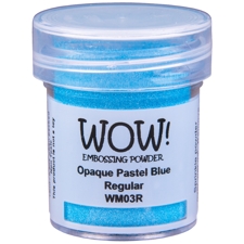 WOW Embossing Pulver - Opaque Pastel Blue